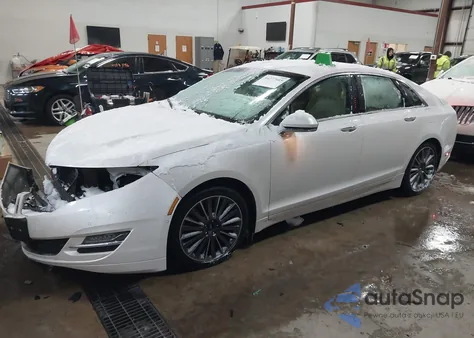 2013 Lincoln Mkz Hybrid из США, поврежденный, VIN 3LN6L2LU1DR800075